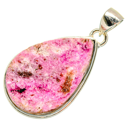 Cobalto Calcite Druzy Pendants handcrafted by Ana Silver Co - PD18300