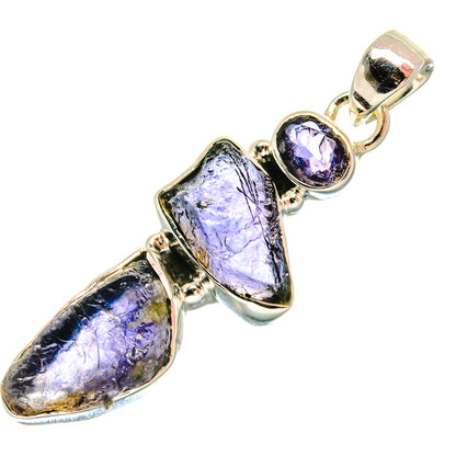 Tanzanite Pendants handcrafted by Ana Silver Co - PD18302