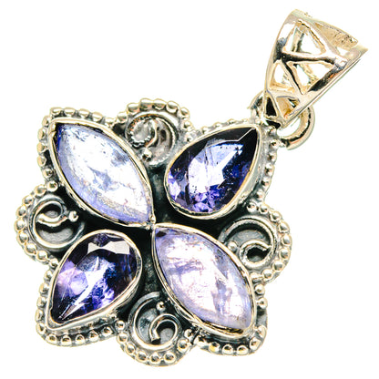 Tanzanite Pendants handcrafted by Ana Silver Co - PD18317
