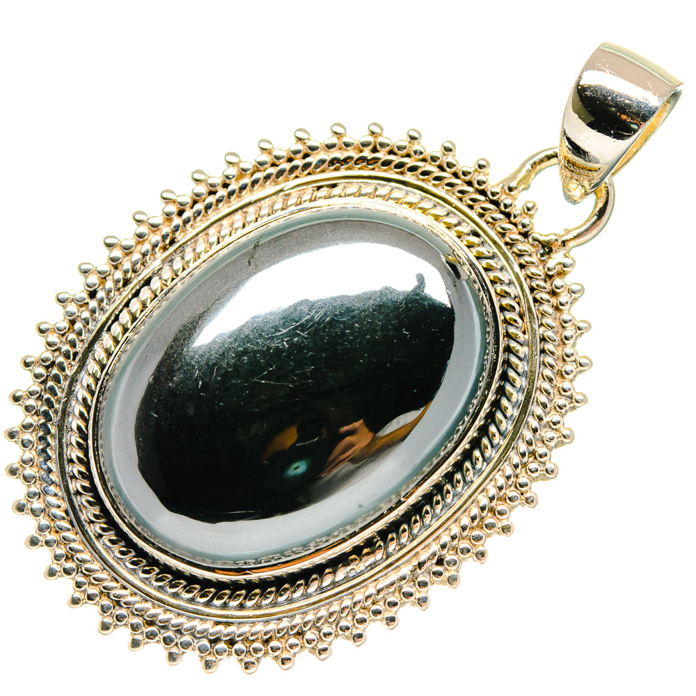 Hematite Pendants handcrafted by Ana Silver Co - PD18321