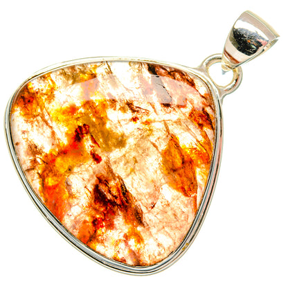 Sunstone Pendants handcrafted by Ana Silver Co - PD18339