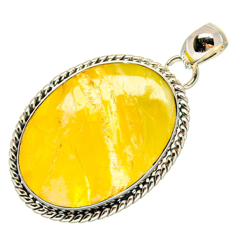 Plume Agate Pendants handcrafted by Ana Silver Co - PD18345