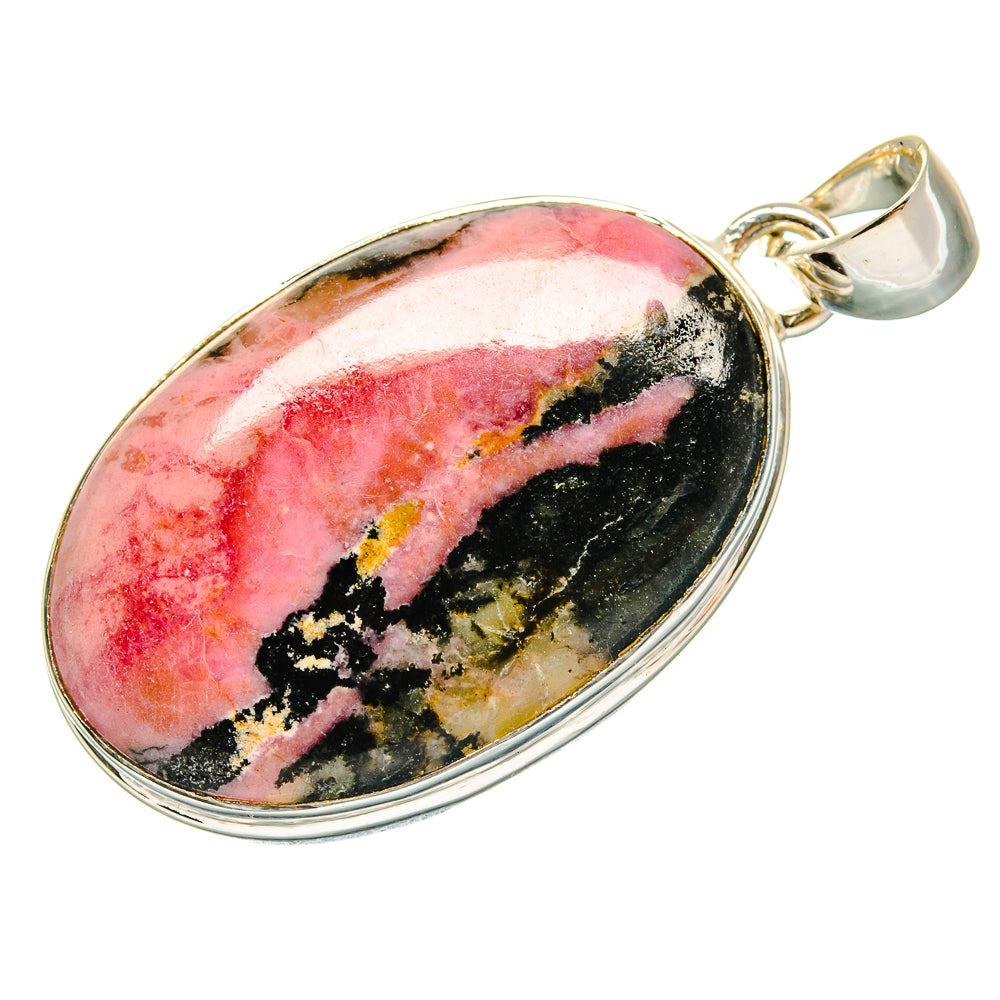 Rhodonite Pendants handcrafted by Ana Silver Co - PD18352