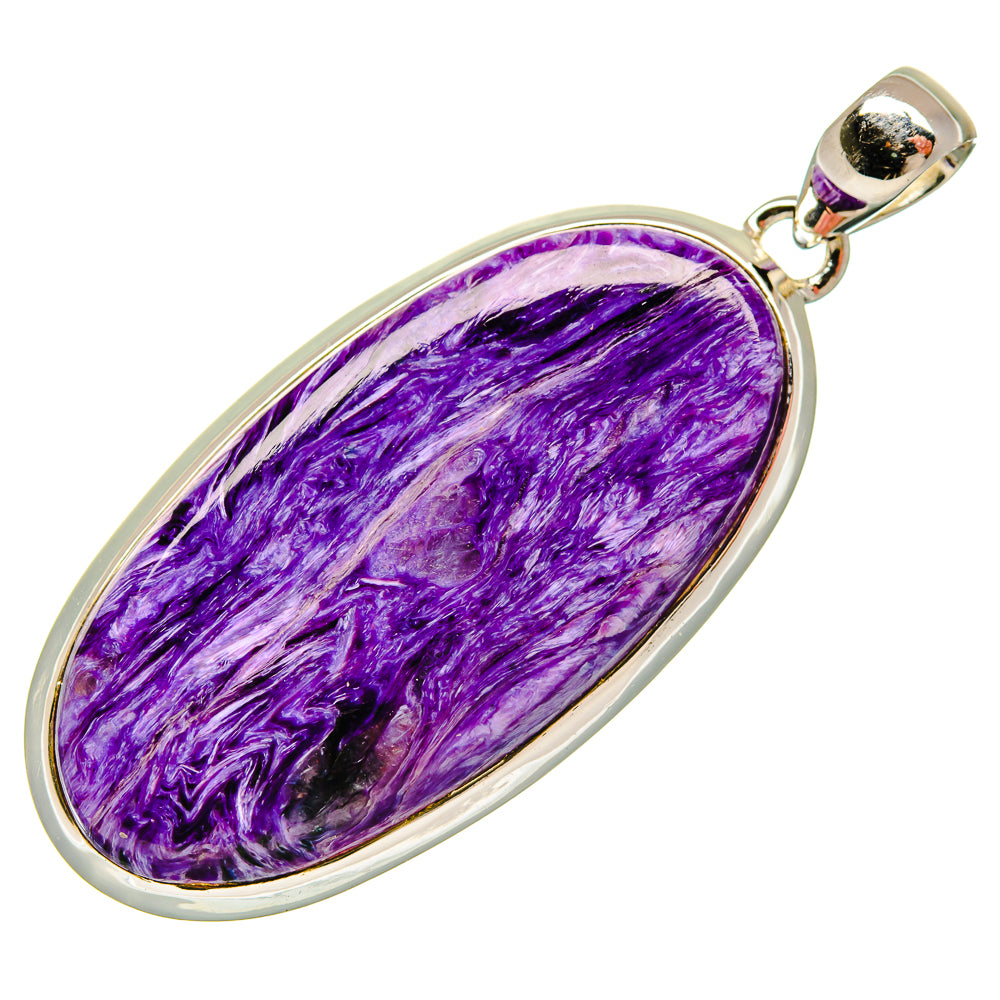 Charoite Pendants handcrafted by Ana Silver Co - PD18354