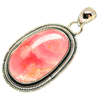 Rhodochrosite Pendants handcrafted by Ana Silver Co - PD18376