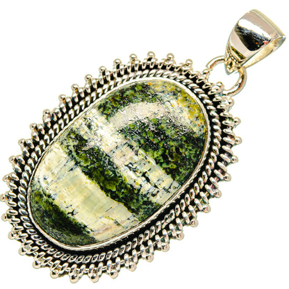 Lizard Jasper Pendants handcrafted by Ana Silver Co - PD18391 - Photo 2