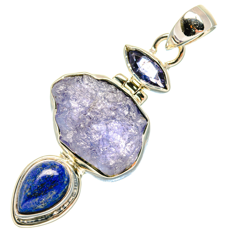 Tanzanite Pendants handcrafted by Ana Silver Co - PD18398
