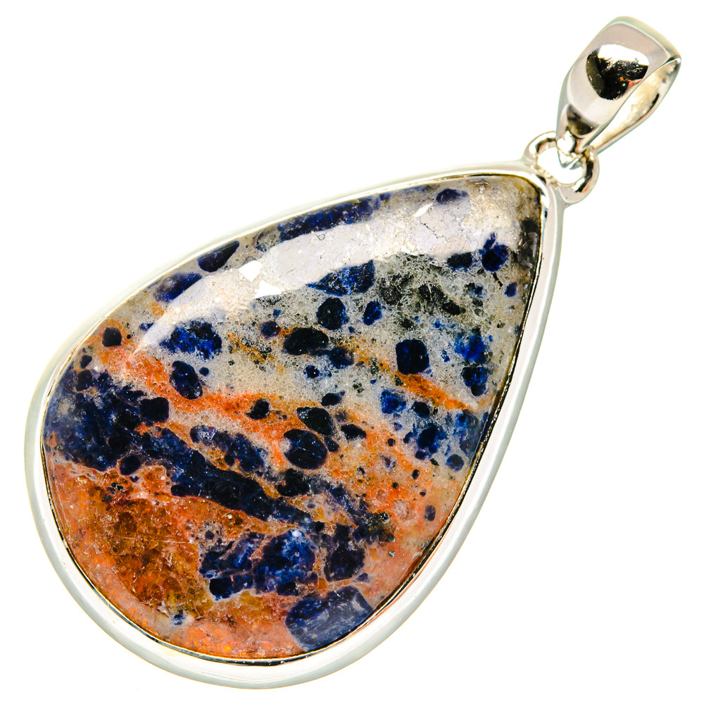 Sodalite Pendants handcrafted by Ana Silver Co - PD18407