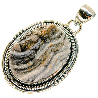 Desert Druzy Pendants handcrafted by Ana Silver Co - PD18412