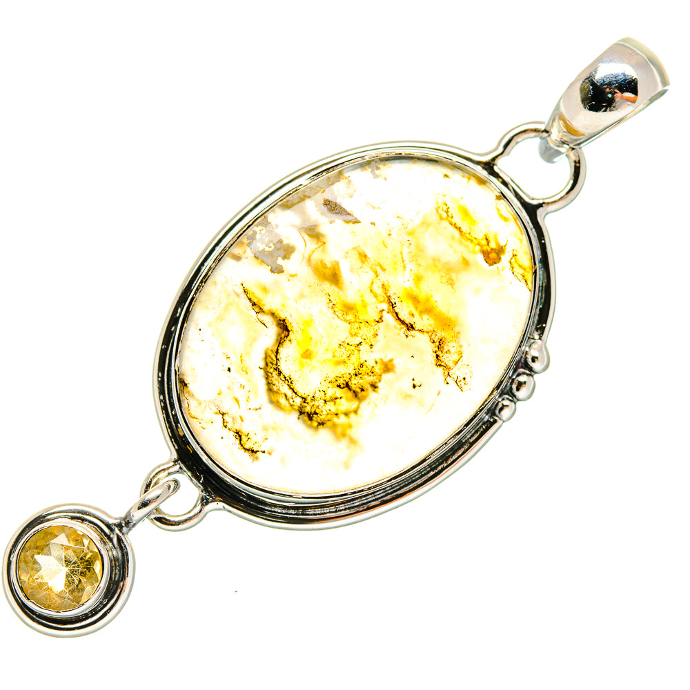 Montana Agate Pendants handcrafted by Ana Silver Co - PD18425