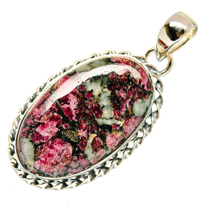 Russian Eudialyte Pendants handcrafted by Ana Silver Co - PD18427