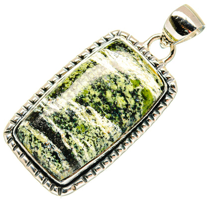 Lizard Jasper Pendants handcrafted by Ana Silver Co - PD18435