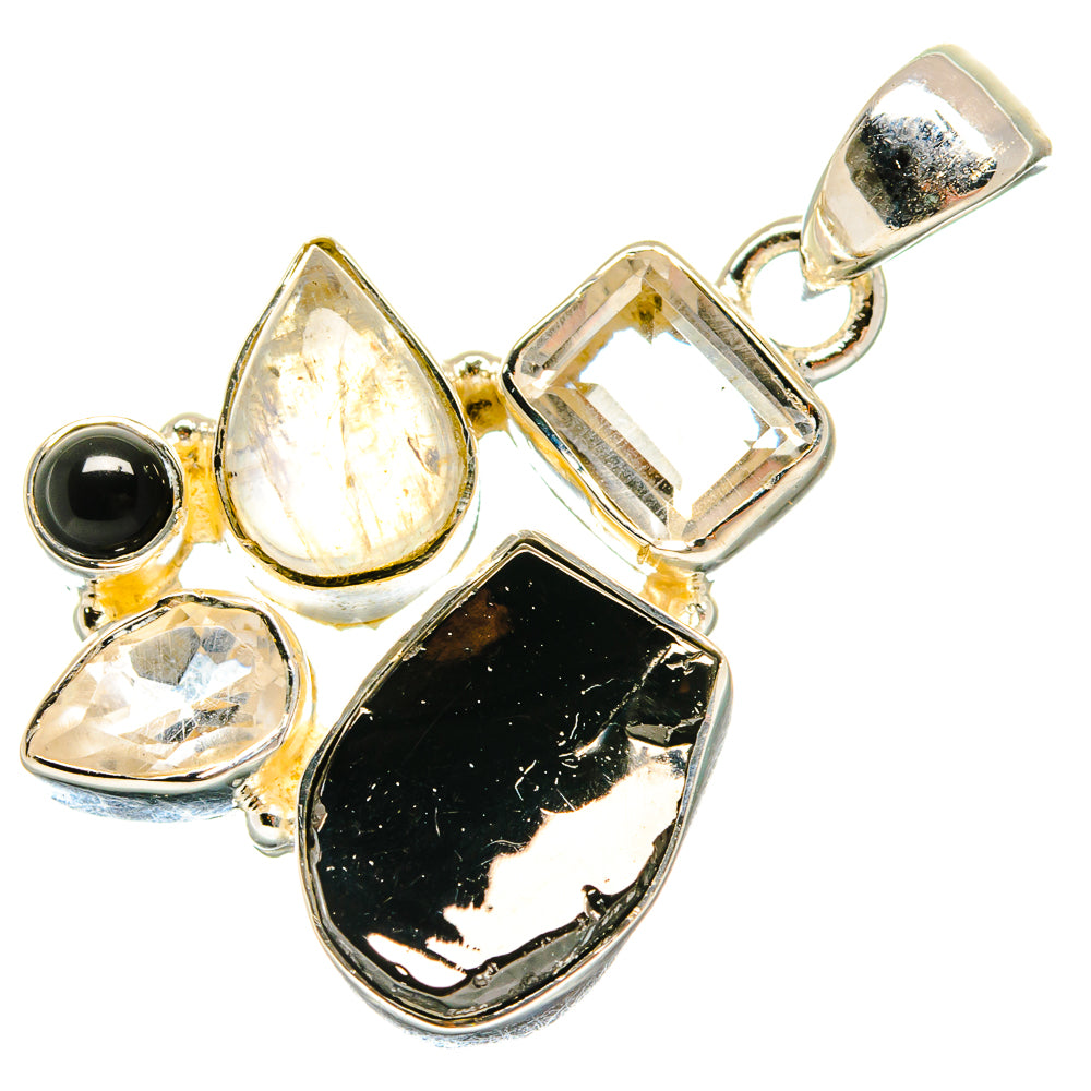 Shungite Pendants handcrafted by Ana Silver Co - PD18457