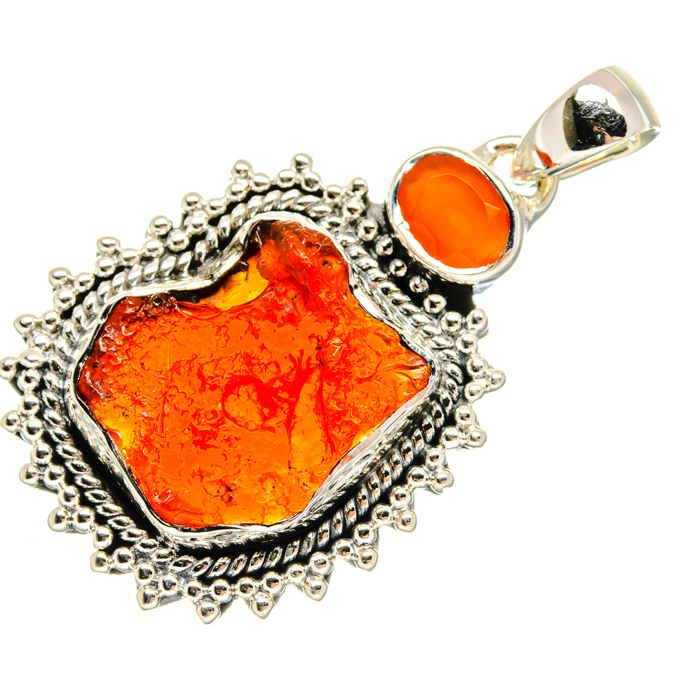 Carnelian Pendants handcrafted by Ana Silver Co - PD18463
