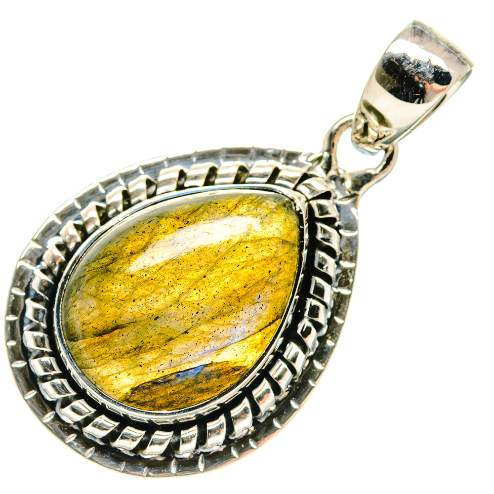 Labradorite Pendants handcrafted by Ana Silver Co - PD18476