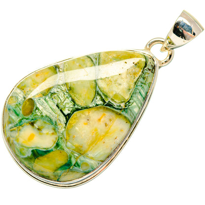Ocean Jasper Pendants handcrafted by Ana Silver Co - PD18478