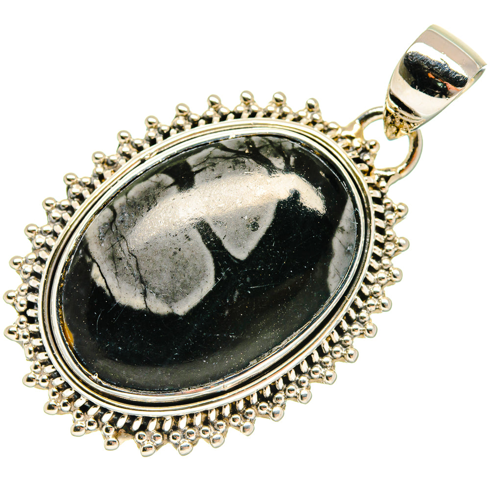 Pinolith Jasper Pendants handcrafted by Ana Silver Co - PD18480