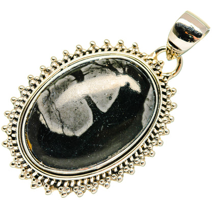 Pinolith Jasper Pendants handcrafted by Ana Silver Co - PD18480