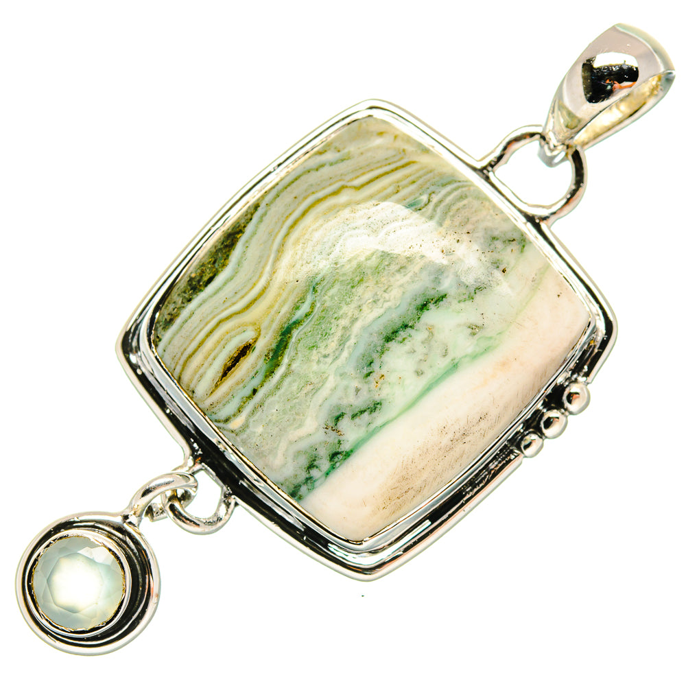 Ocean Jasper Pendants handcrafted by Ana Silver Co - PD18483