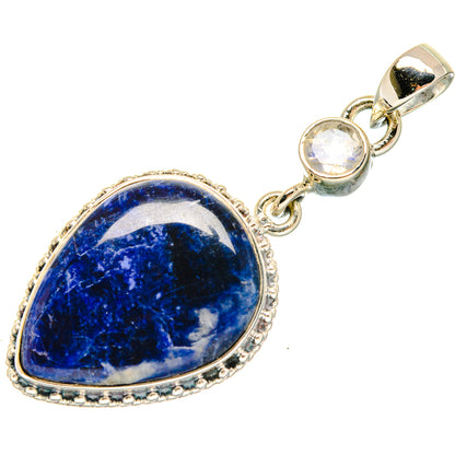 Sodalite Pendants handcrafted by Ana Silver Co - PD18485