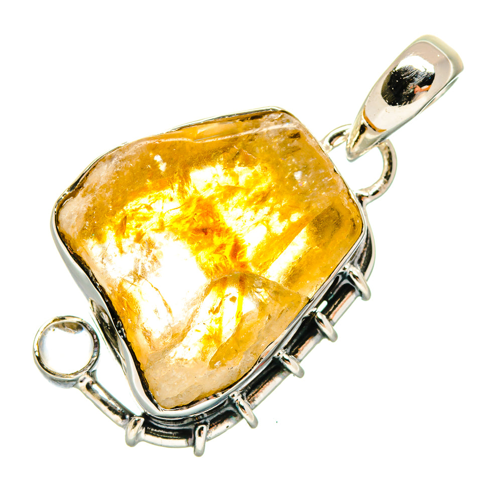 Citrine Pendants handcrafted by Ana Silver Co - PD18495