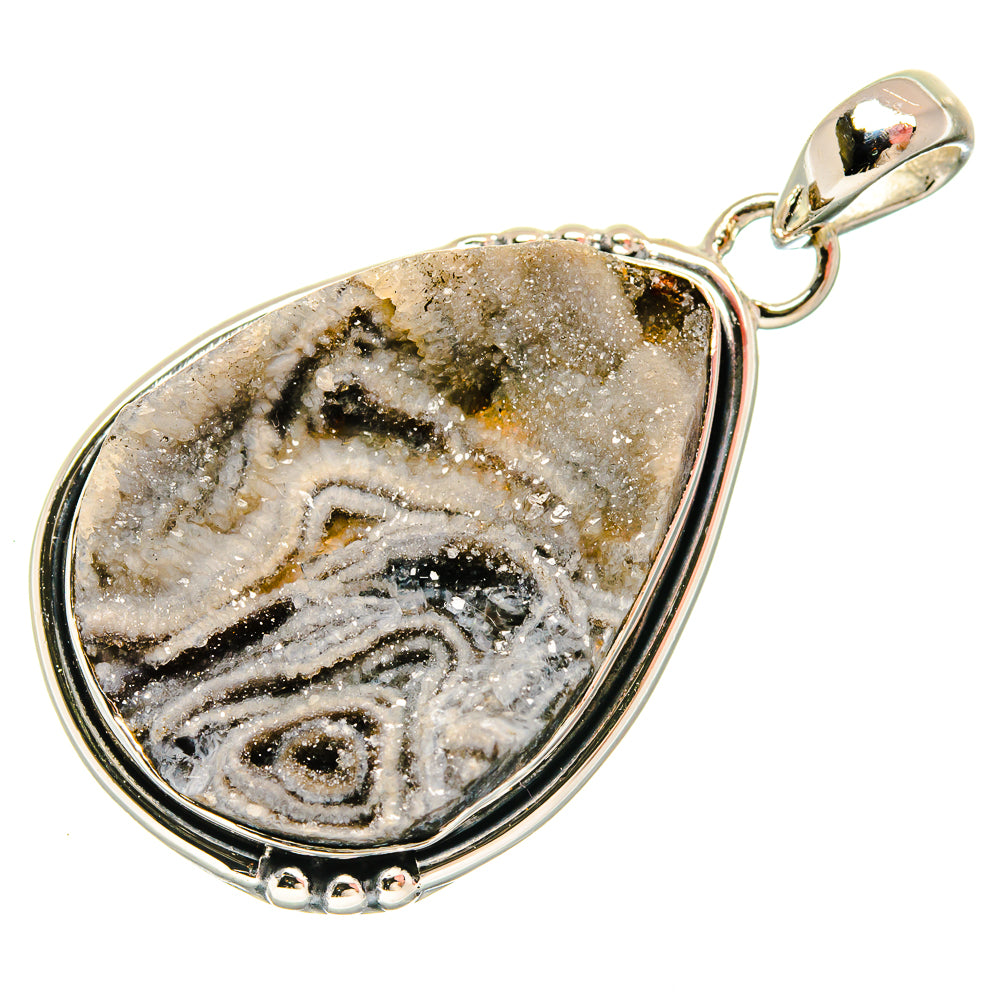 Desert Druzy Pendants handcrafted by Ana Silver Co - PD18498