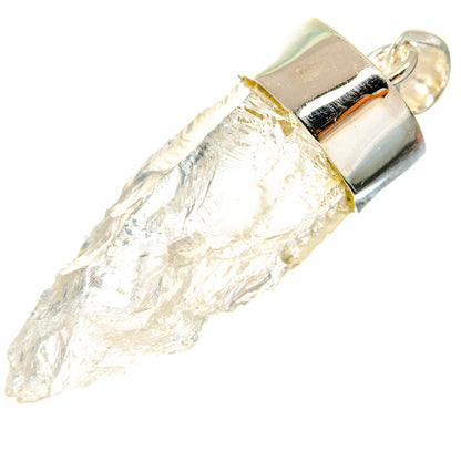 White Quartz Pendants handcrafted by Ana Silver Co - PD18505