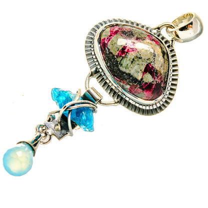 Russian Eudialyte Pendants handcrafted by Ana Silver Co - PD18509