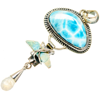 Larimar Pendants handcrafted by Ana Silver Co - PD18518