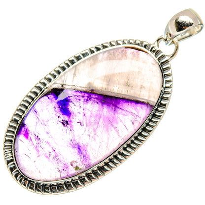 Chevron Amethyst Pendants handcrafted by Ana Silver Co - PD18530