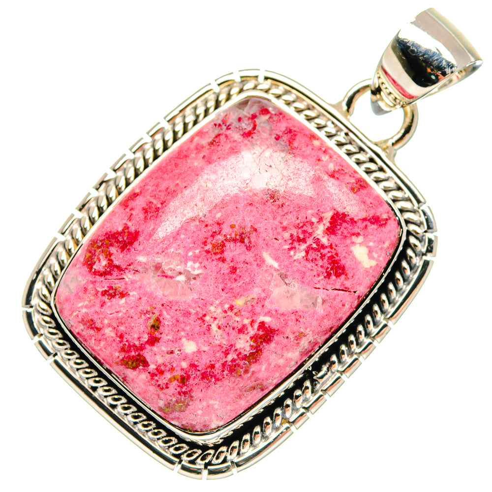 Thulite Pendants handcrafted by Ana Silver Co - PD18536