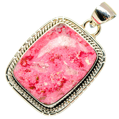 Thulite Pendants handcrafted by Ana Silver Co - PD18536