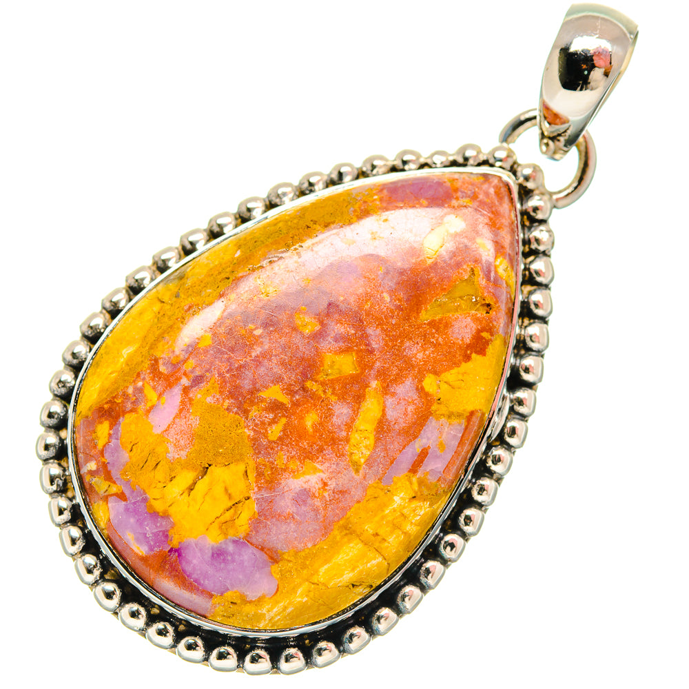 Phosphosiderite Pendants handcrafted by Ana Silver Co - PD18544