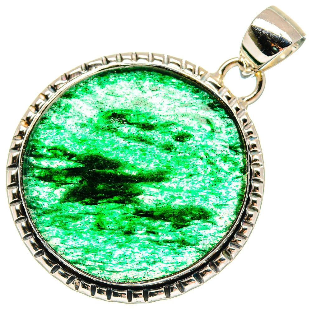 Green Aventurine Pendants handcrafted by Ana Silver Co - PD18547