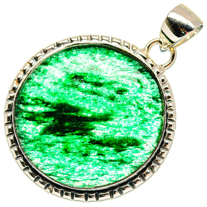 Green Aventurine Pendants handcrafted by Ana Silver Co - PD18547
