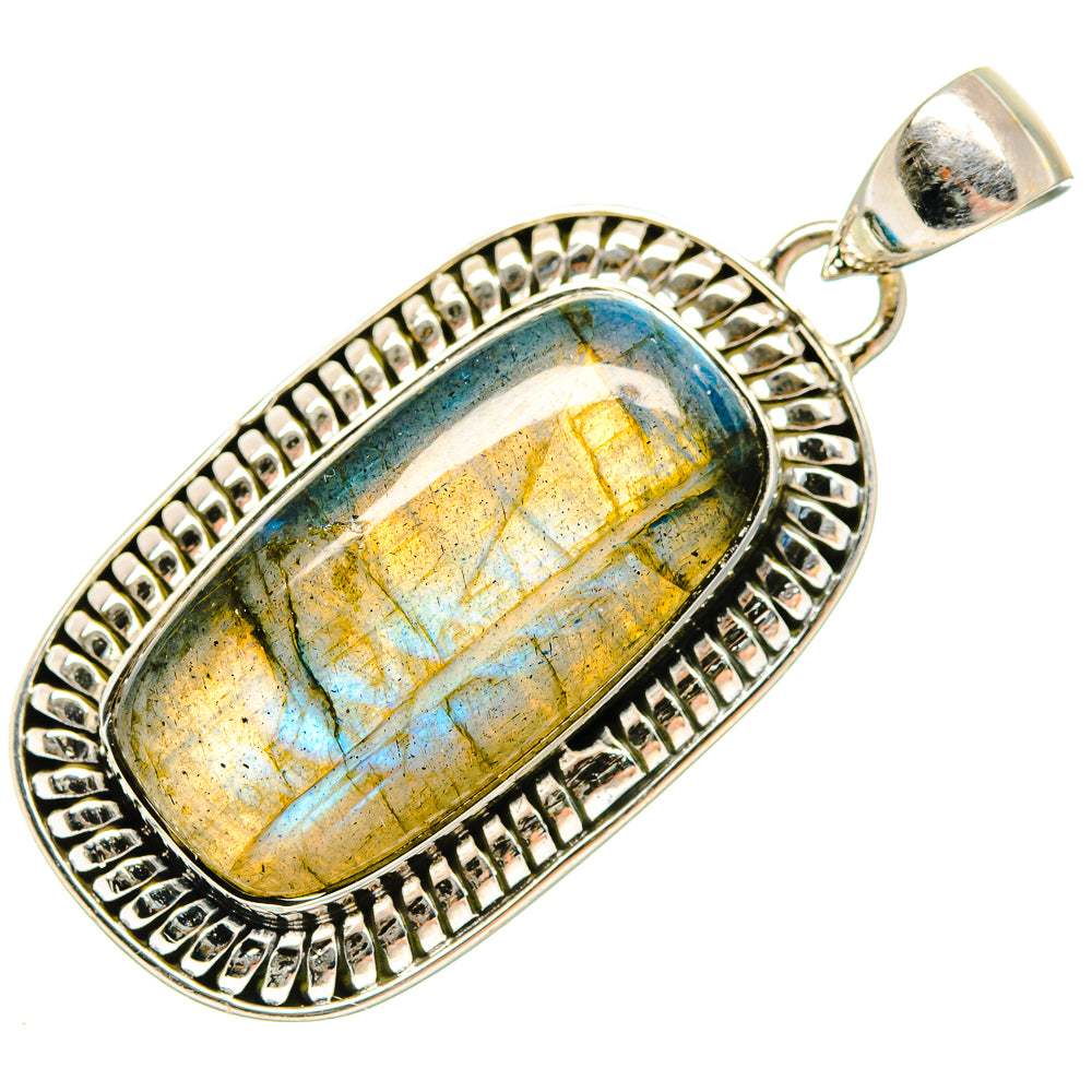 Labradorite Pendants handcrafted by Ana Silver Co - PD18563
