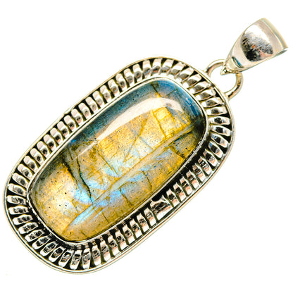 Labradorite Pendants handcrafted by Ana Silver Co - PD18563