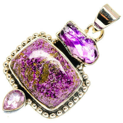 Stichtite Pendants handcrafted by Ana Silver Co - PD18575