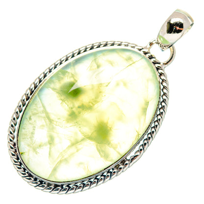 Prehnite Pendants handcrafted by Ana Silver Co - PD18686
