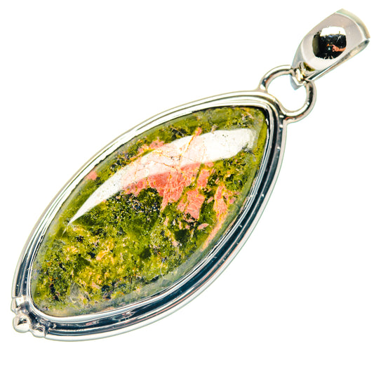 Unakite Pendants handcrafted by Ana Silver Co - PD18687