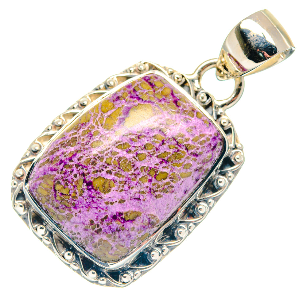 Stichtite Pendants handcrafted by Ana Silver Co - PD18704 - Photo 2