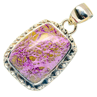 Stichtite Pendants handcrafted by Ana Silver Co - PD18704 - Photo 2