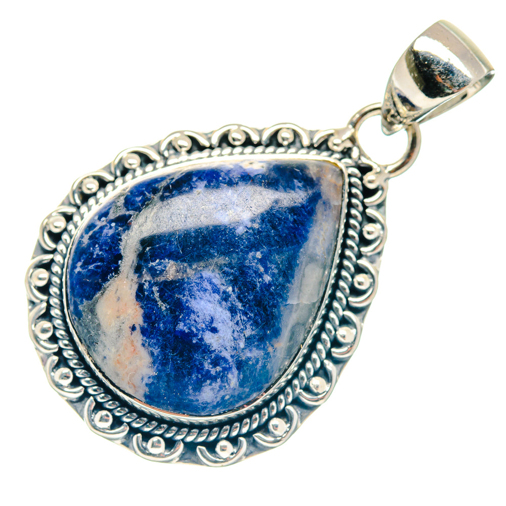 Sodalite Pendants handcrafted by Ana Silver Co - PD18711