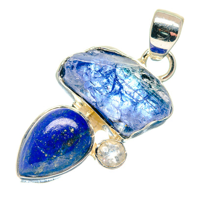 Tanzanite Pendants handcrafted by Ana Silver Co - PD18726