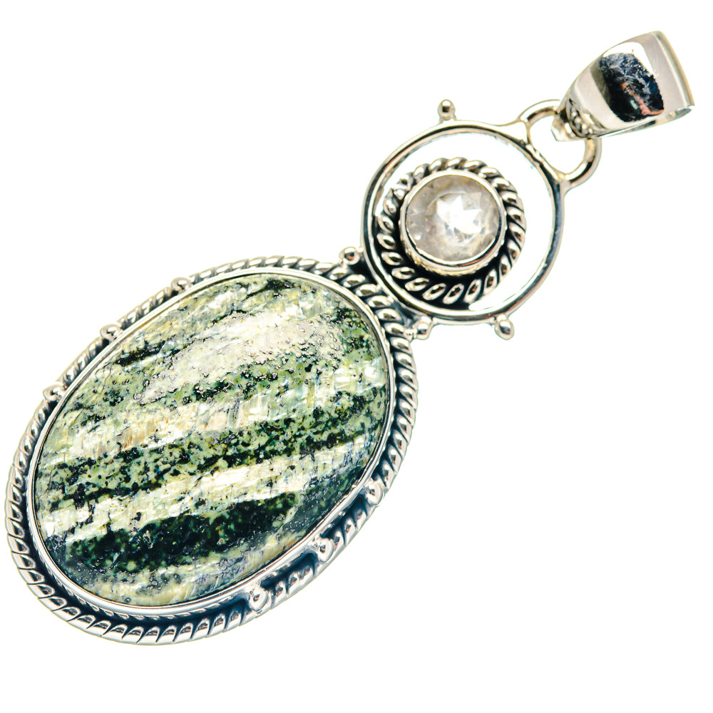 Lizard Jasper Pendants handcrafted by Ana Silver Co - PD18740
