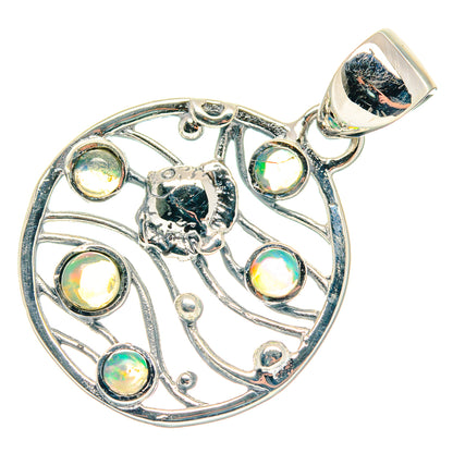 Ethiopian Opal Pendants handcrafted by Ana Silver Co - PD18758