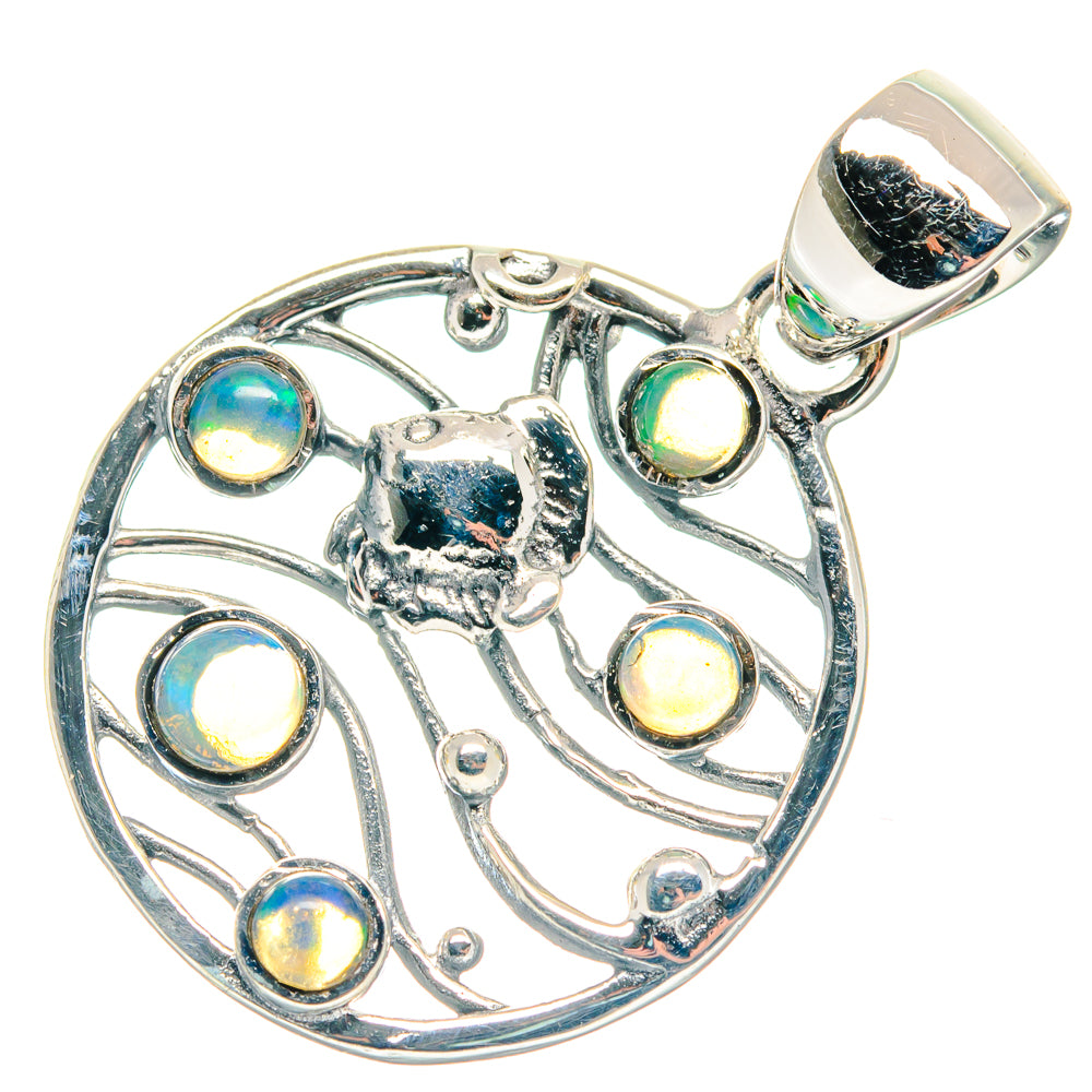 Ethiopian Opal Pendants handcrafted by Ana Silver Co - PD18759