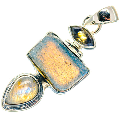 Labradorite Pendants handcrafted by Ana Silver Co - PD18760