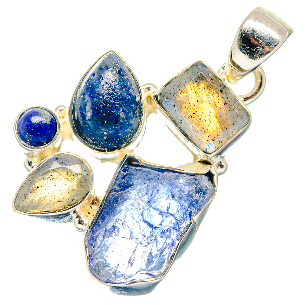 Tanzanite Pendants handcrafted by Ana Silver Co - PD18768