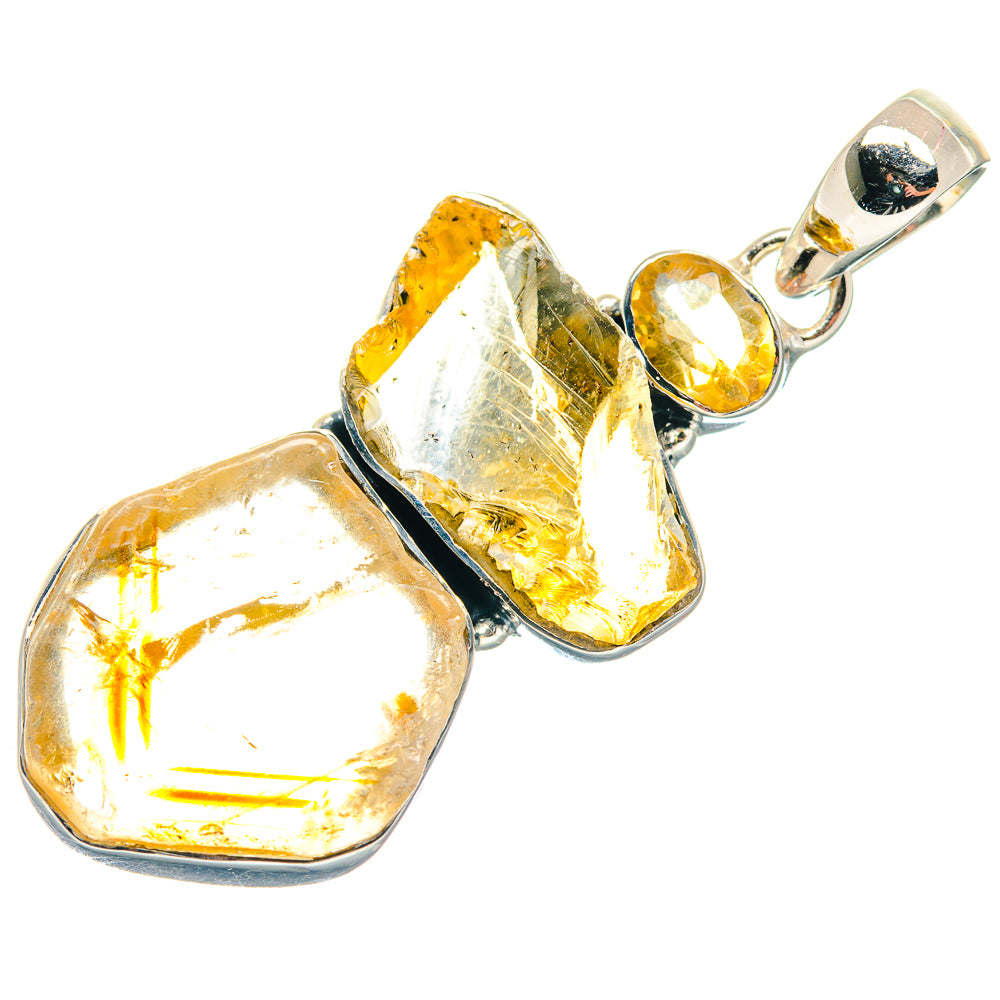 Citrine Pendants handcrafted by Ana Silver Co - PD18770